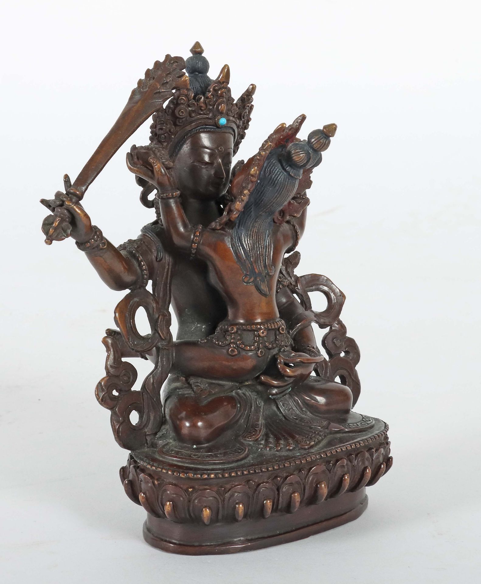 Manjushri mit seiner Prajna Nepal, 2. - Bild 2 aus 4