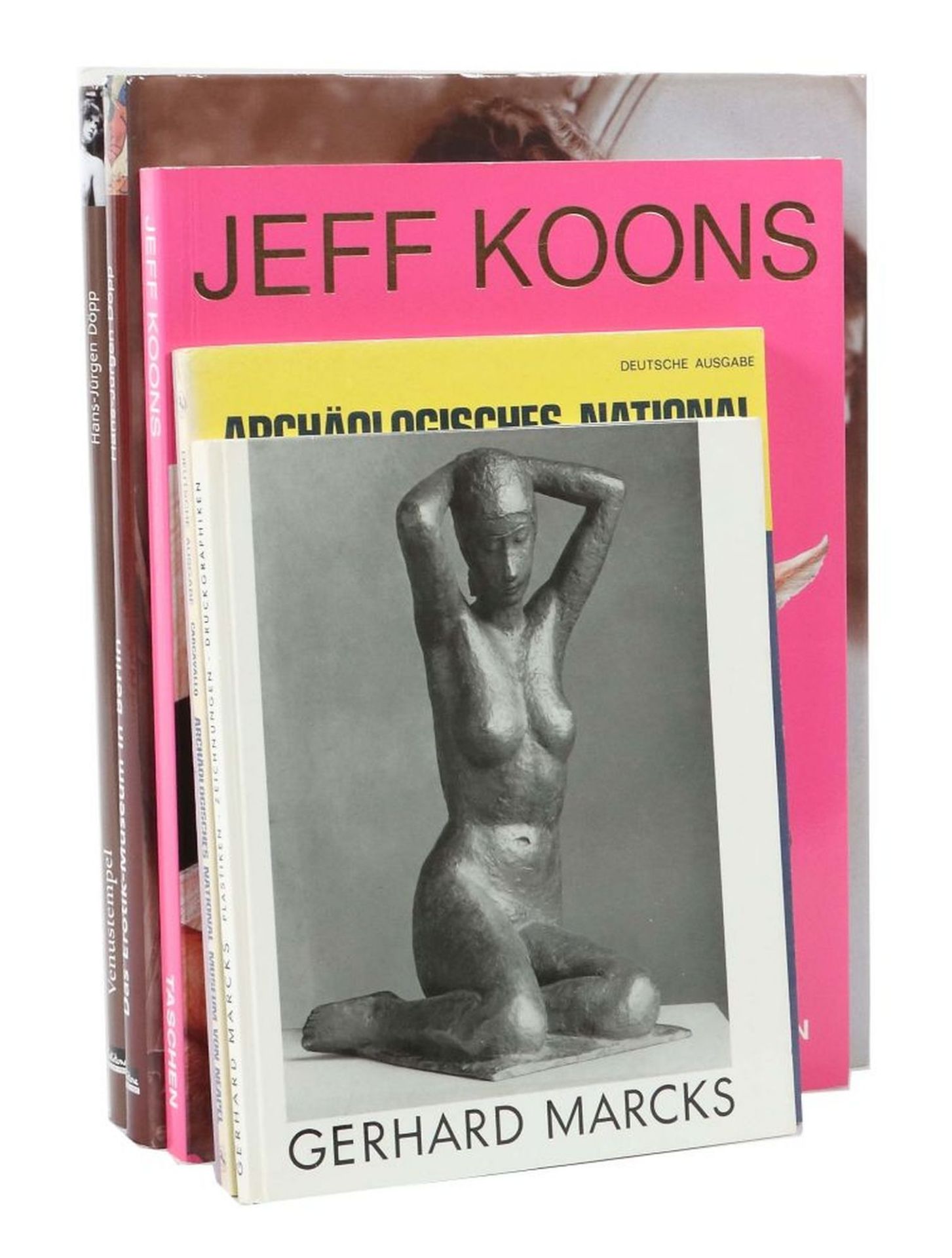 7 Kunstbücher Muthesius, Jeff Koons,