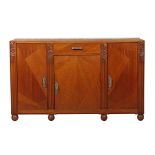 Art Déco Sideboard Frankreich, 1930er