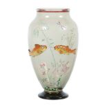 Vase mit Fischpaar Frankreich um
