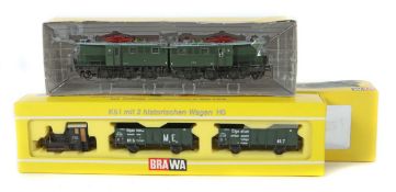 2 Lokomotiven BRAWA, Spur H0, 0240: