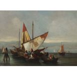 Maler des 19. Jh. "Segelschiffe",