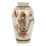 Satsuma-Vase Japan, Meiji-Periode,