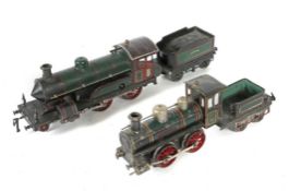 2 Lokomotiven Bing, Spur 1, ca.