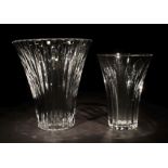 2 Vasen Cristallerie Baccarat,