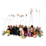 14 Marionettenfiguren