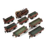 8 Güterwagen Märklin, Spur 0, 3x