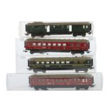 4 Schürzenwagen Märklin, Spur H0,