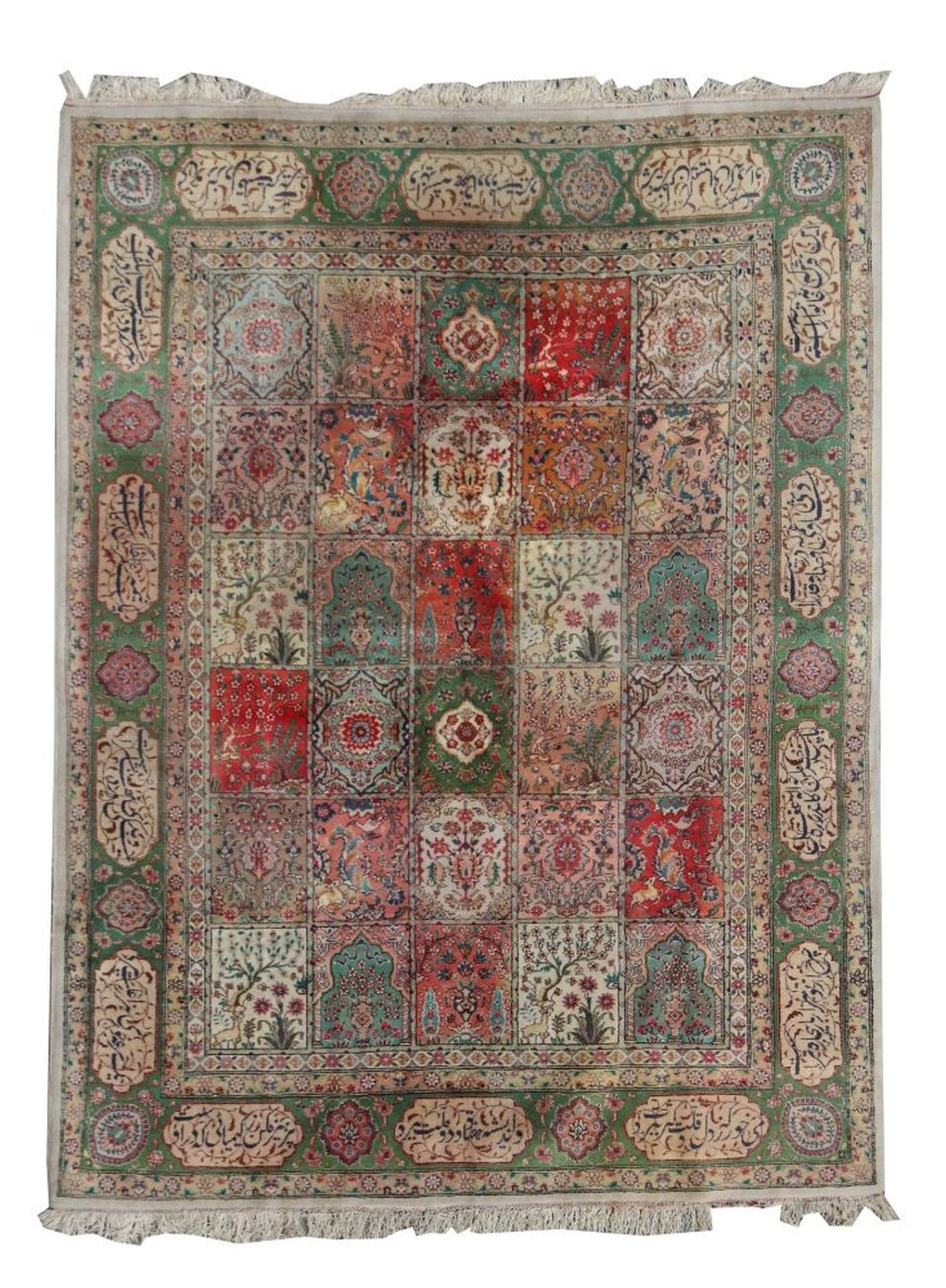 Tabriz Felderteppich mit