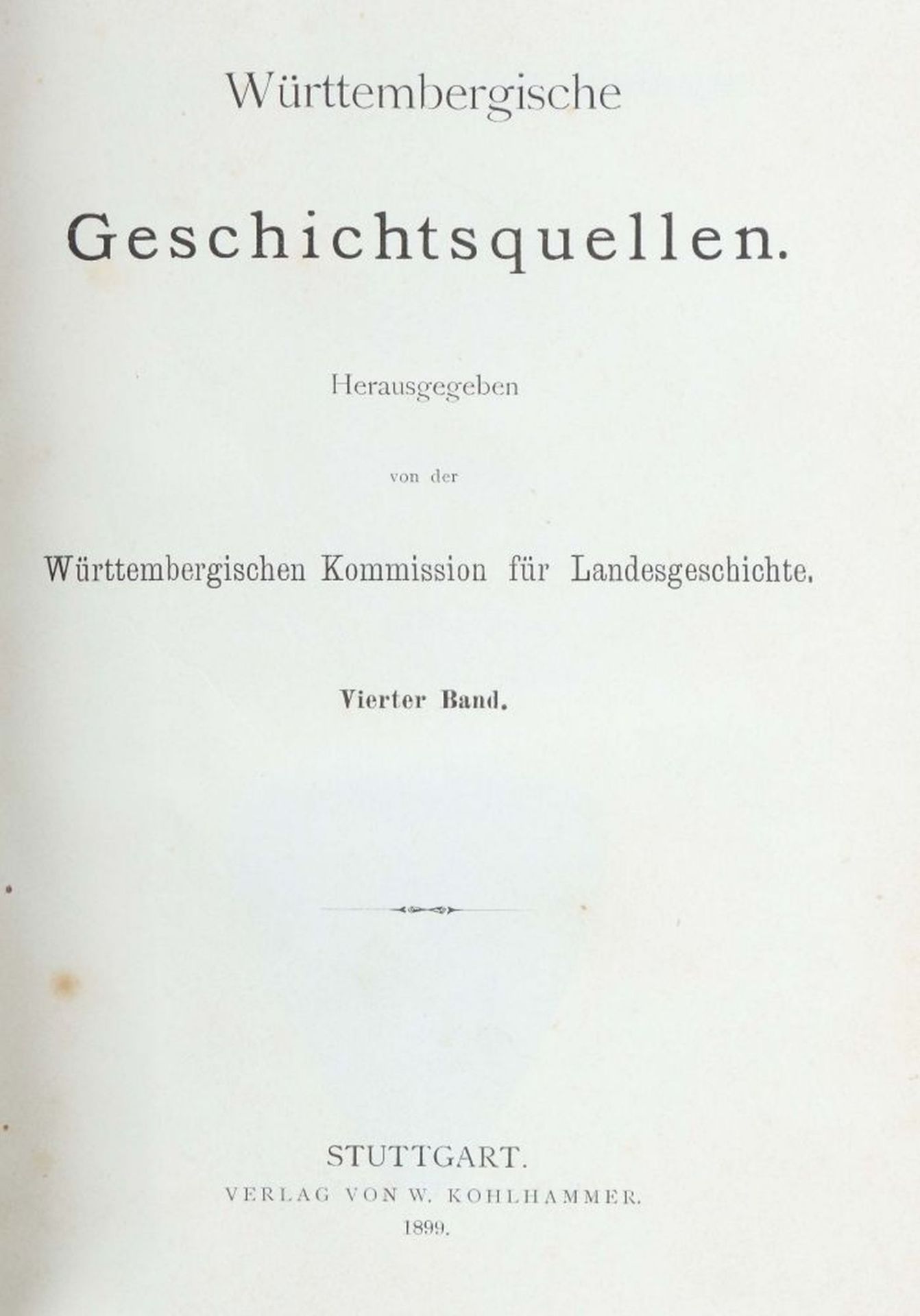 Diehl, Adolf (bearb.) Urkundenbuch der - Image 3 of 3