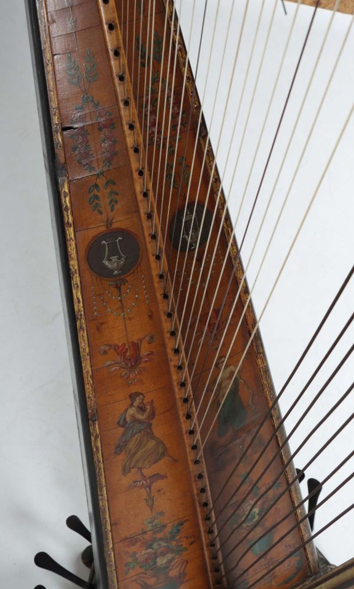 Pedal-Harfe um 1810/1820, diverse - Image 5 of 7