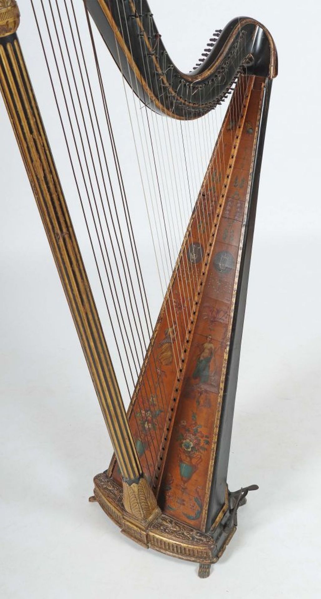 Pedal-Harfe um 1810/1820, diverse - Image 2 of 7