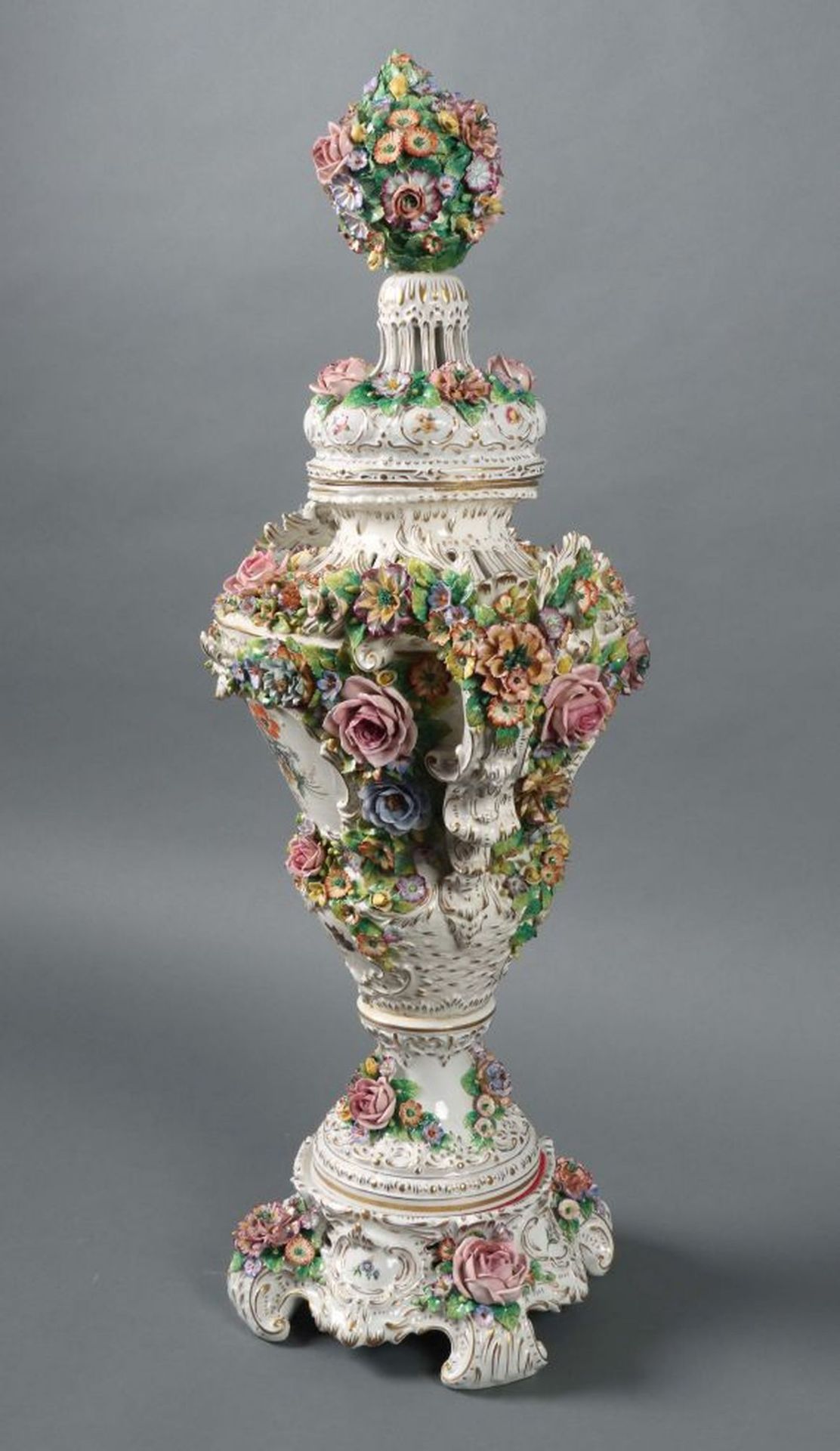 Große prächtige Potpourri-Vase im - Image 5 of 10