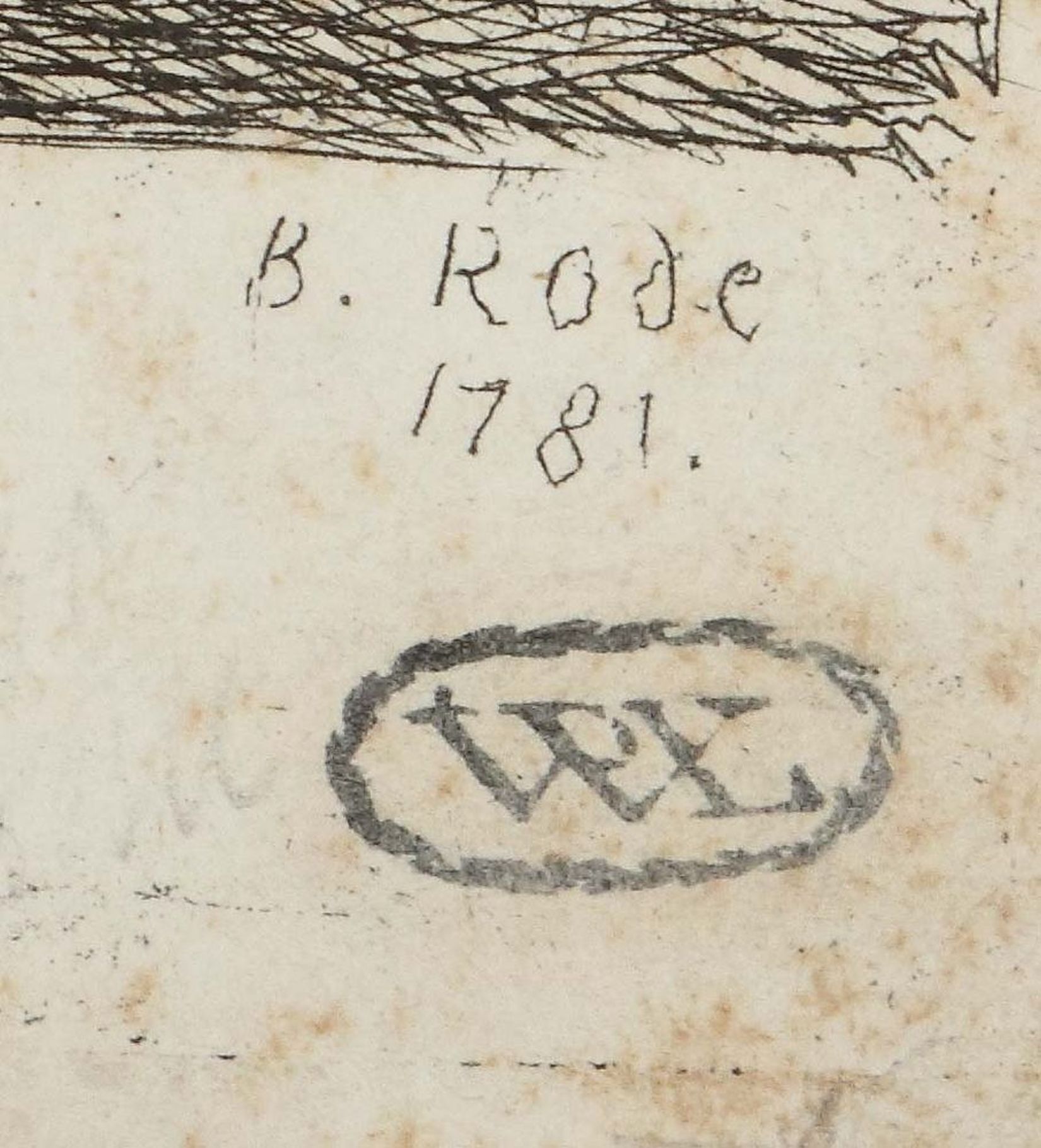 Rode, Christian Bernhard Berlin 1725 - - Image 3 of 4