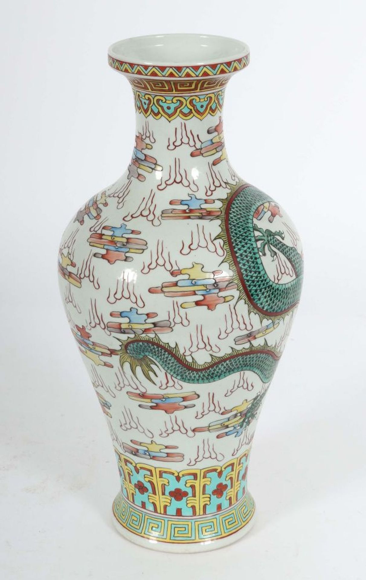 Vase im Kangxi-Stil 20. Jh., China, - Image 3 of 5