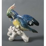 Tierfigur "Kakadu" Porzellanfabrik