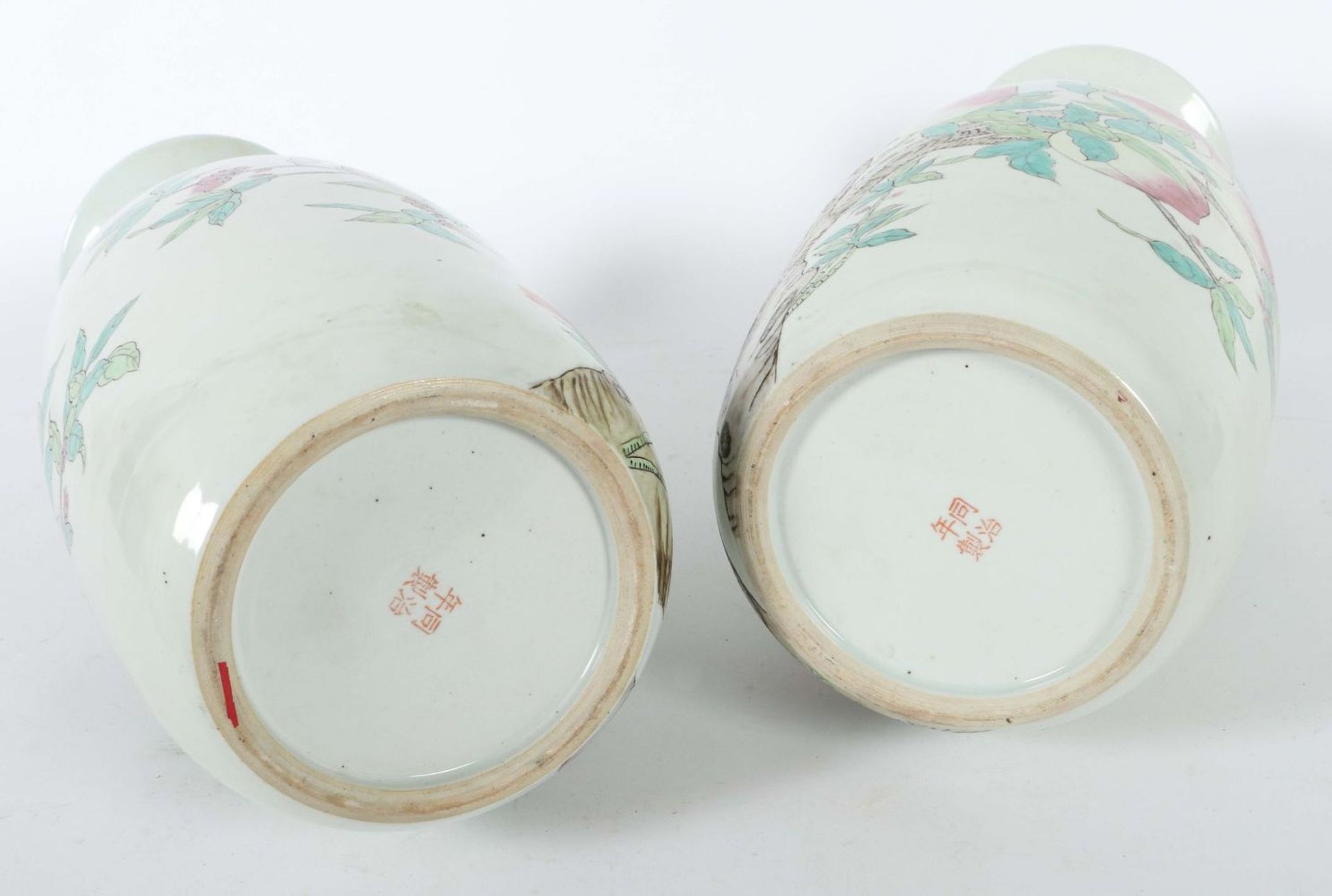 Paar Bodenvasen China, 20. Jh., - Bild 6 aus 7