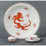 Konvolut "Drache" Meissen, 2x nach