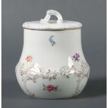 Keksdose mit Blumenmalerei Meissen,