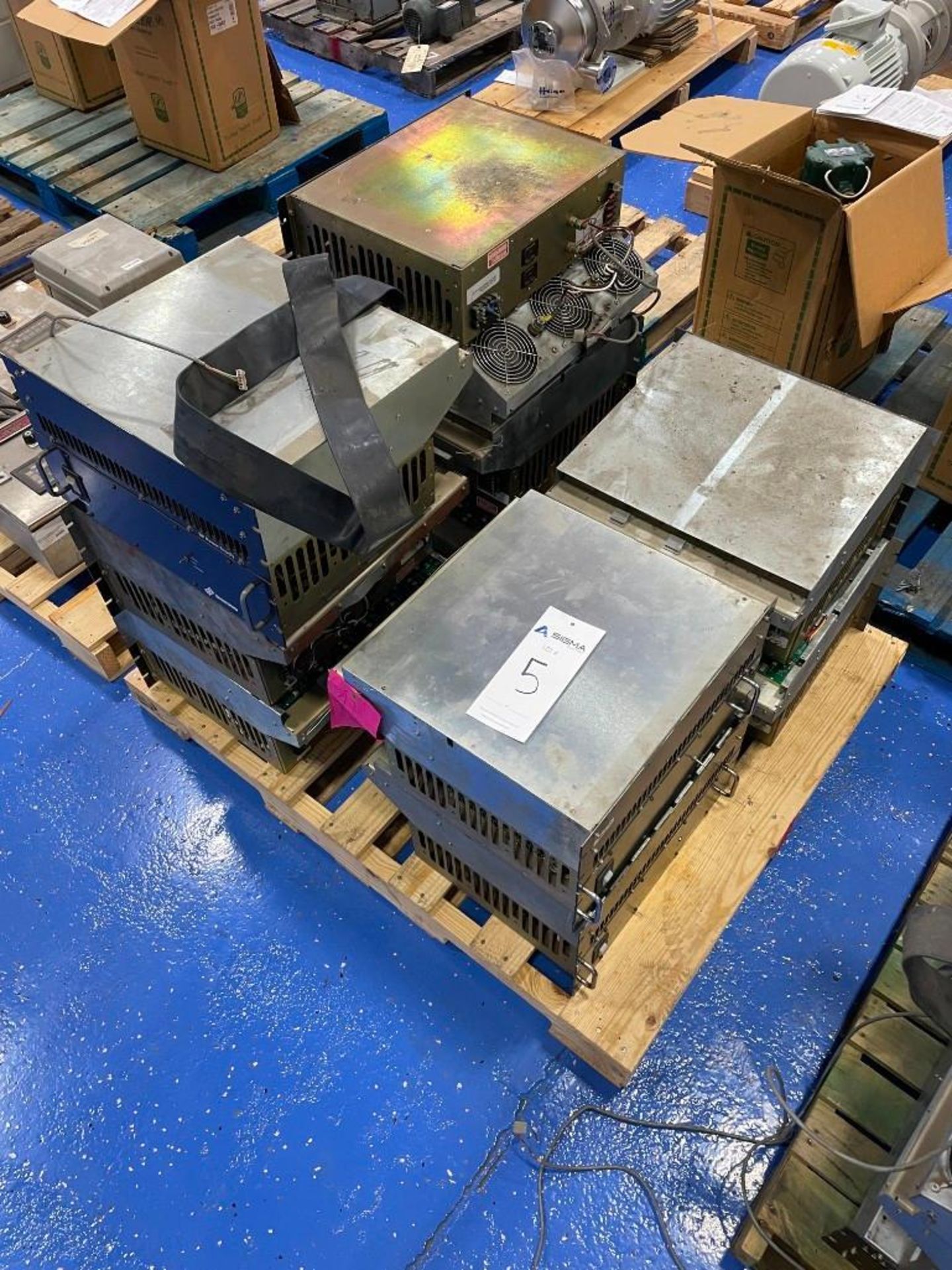 Pallet of Power Supply Electronics