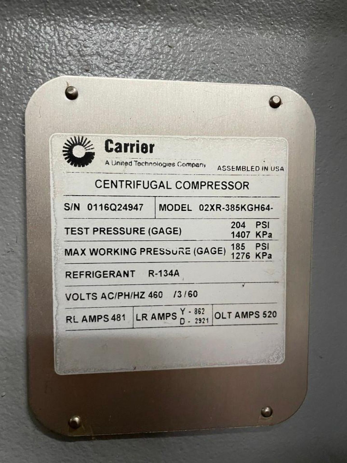 Carrier Aqua Edge 19RXV Water Chiller - Image 10 of 11