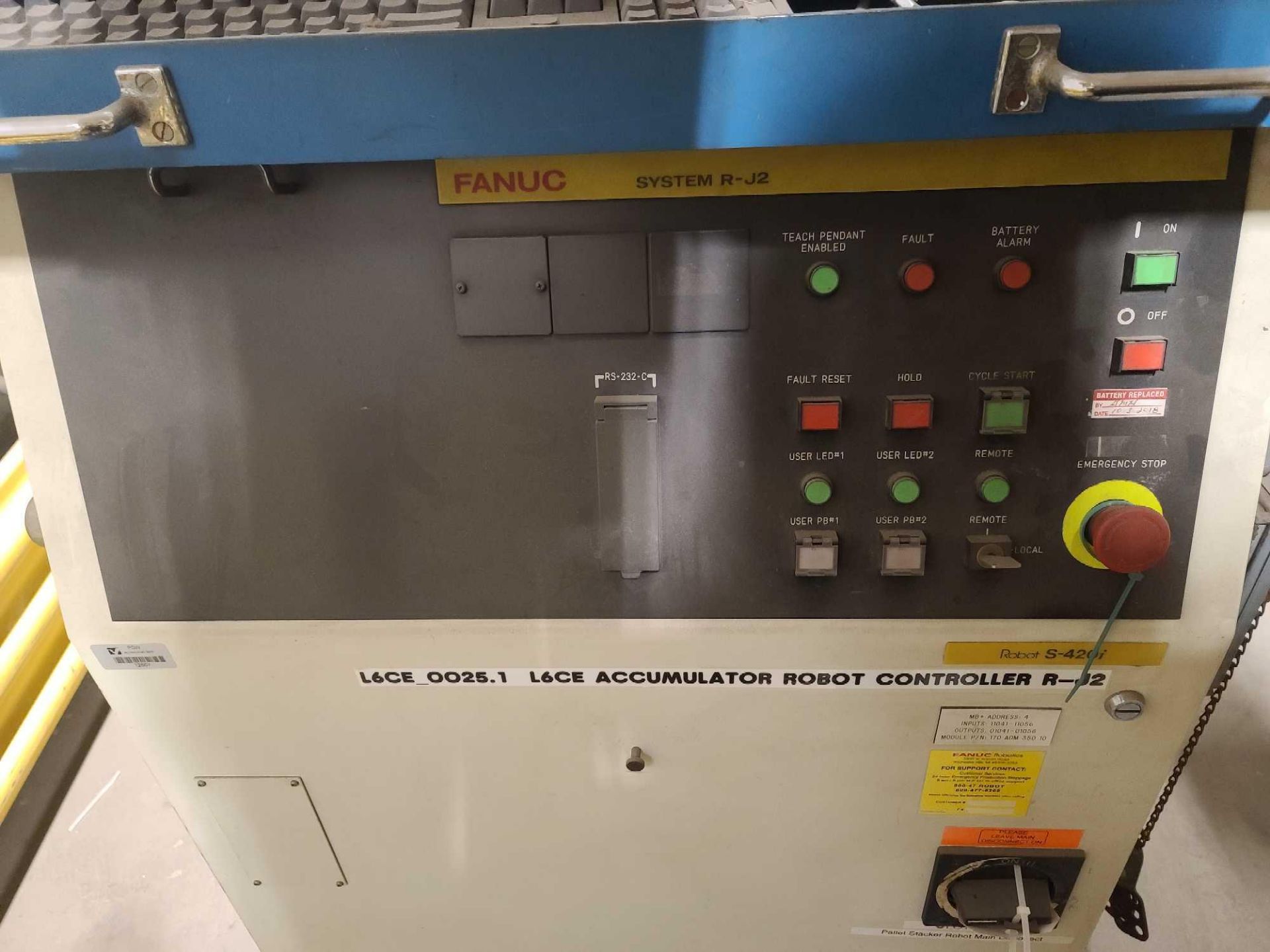 Fanuc Robot Control Panel - Image 2 of 4