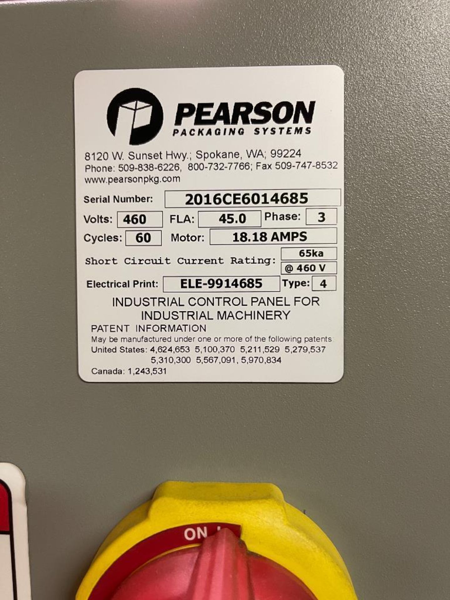 2016 Pearson CE60 Case Erector and Bottom Glue Sealer - Image 16 of 17