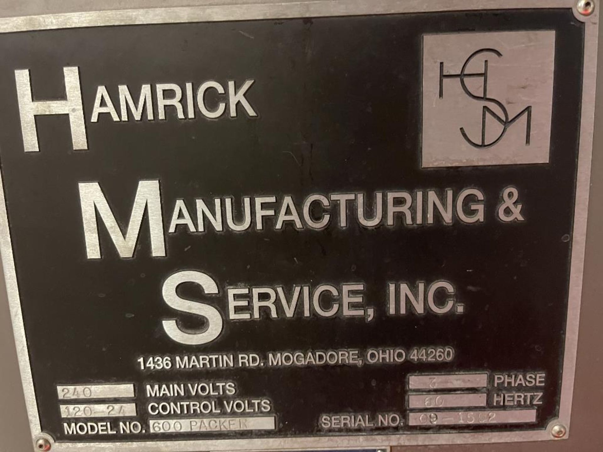 Hamrick Manufacturing 600 Stainless Steel Drop Packer - Image 12 of 12