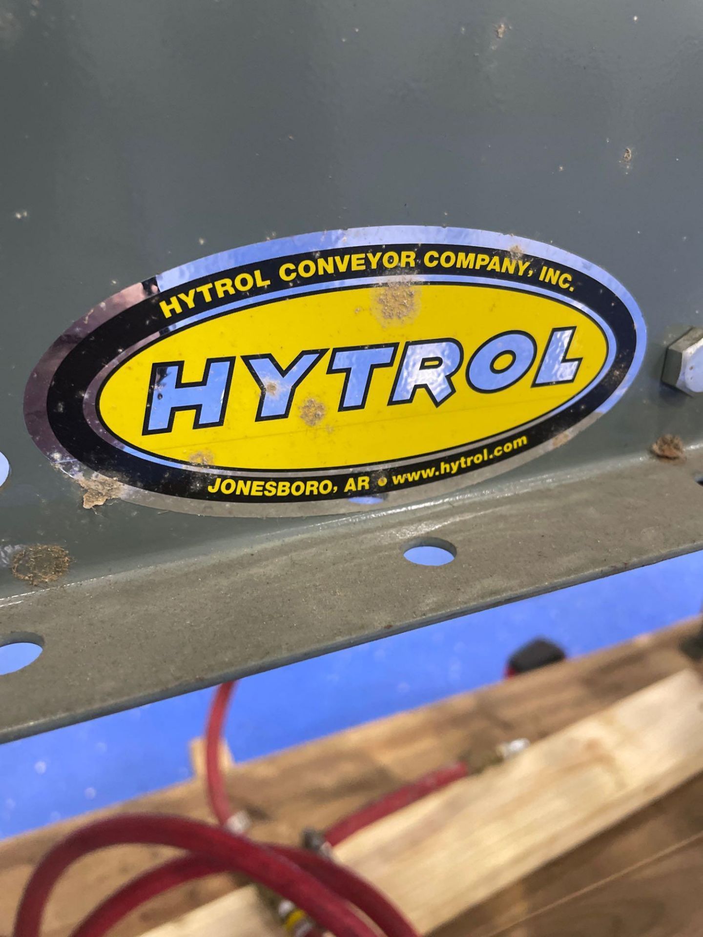 Hytrol Powered Roller Conveyor with Teledyne Taptone Reject System - Image 11 of 13