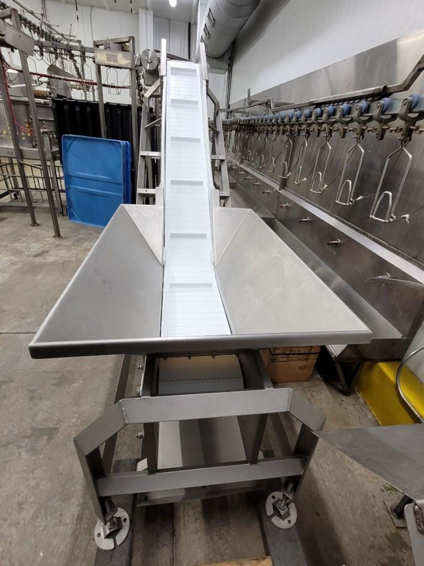 76 Inch Discharge Cleated Incline Conveyor - Image 6 of 15