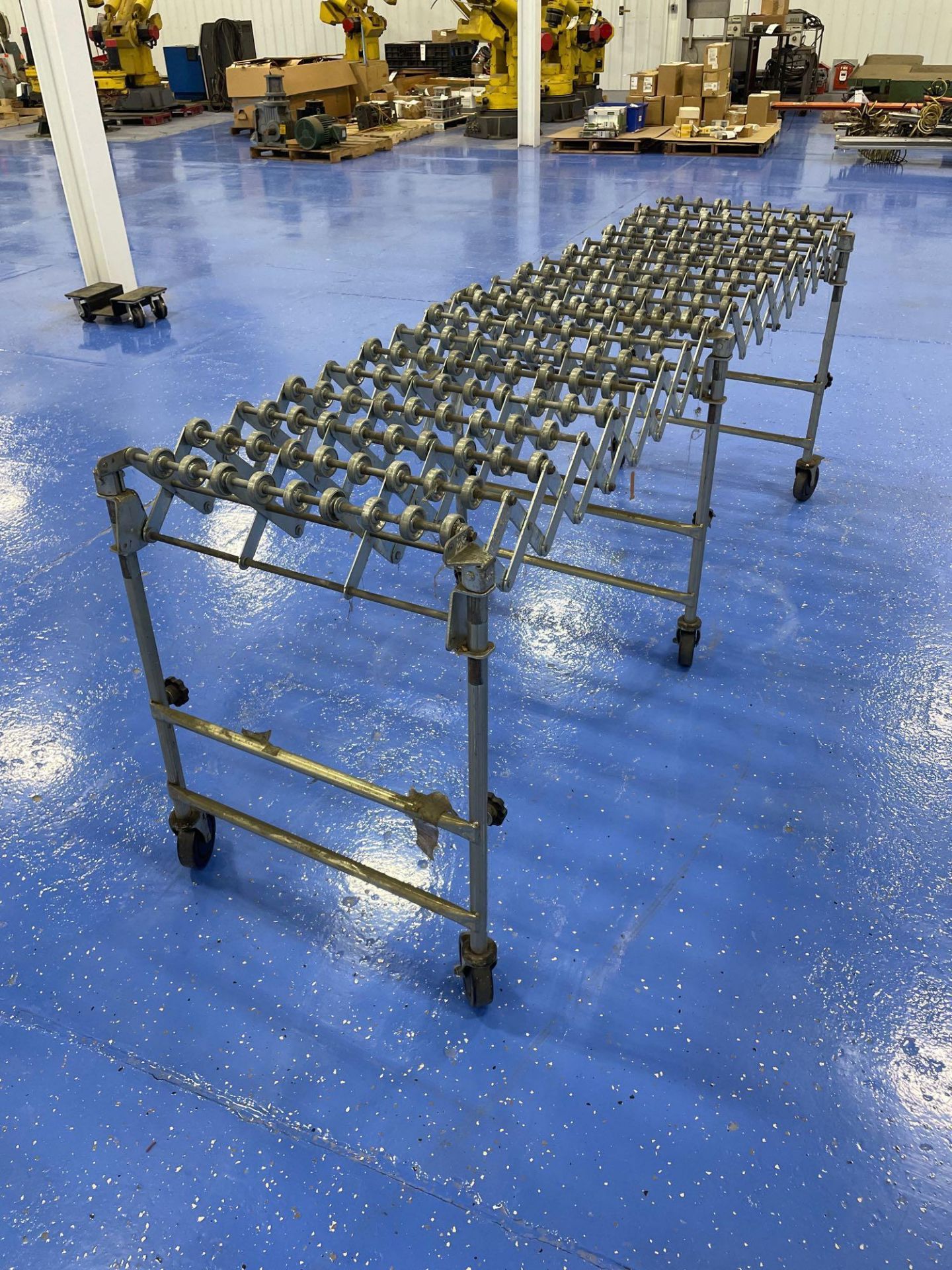 NestaFlex 275 Gravity Roller Conveyor 8’ long 24” wide - Image 4 of 8