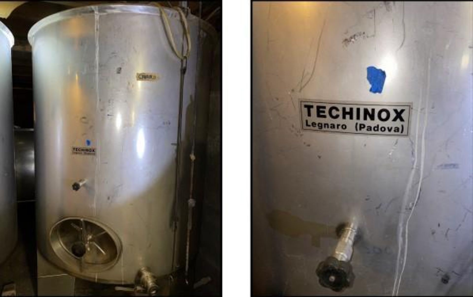 Techinox SS 500 Gallon Fermentation Tank