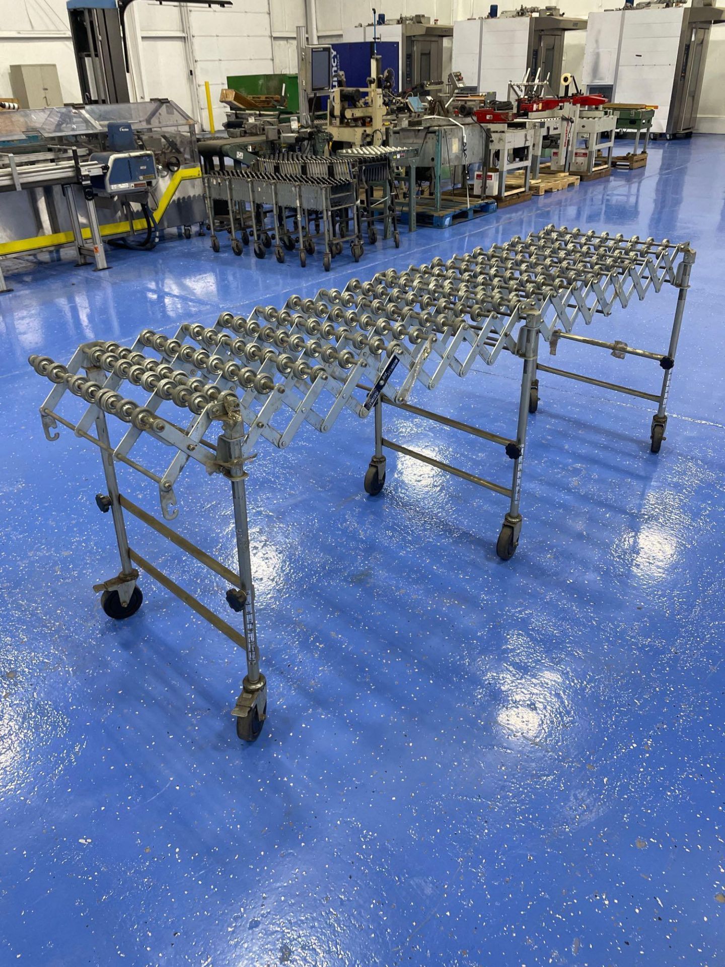 NestaFlex 275 Gravity Roller Conveyor 8’ long 24” wide - Image 3 of 8