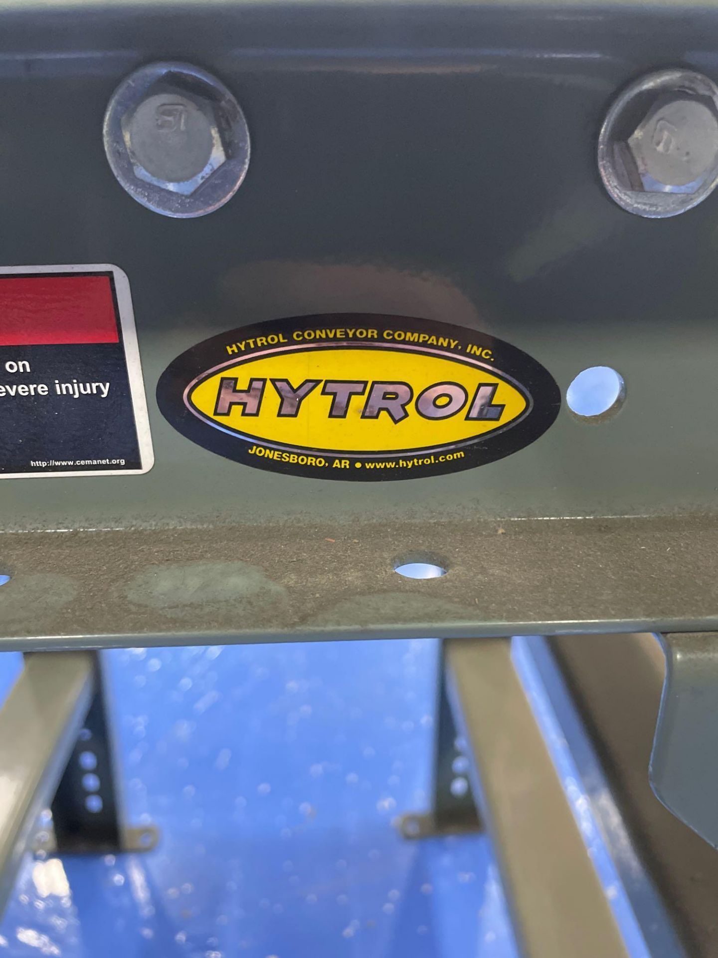 Hytrol Gravity Roller Conveyor 2’ x 2’ - Image 5 of 6