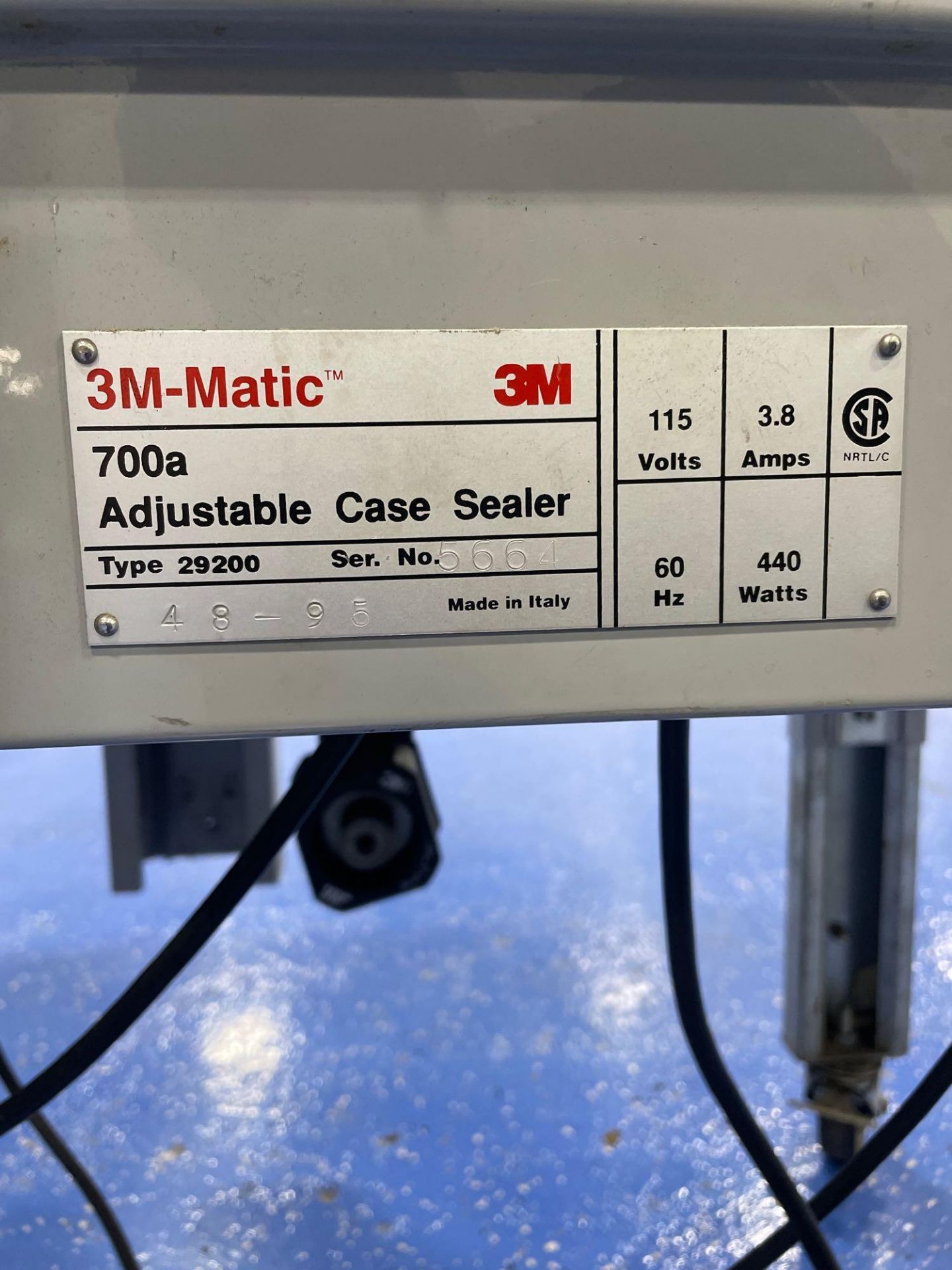 3M Matic 700a Adjustable Top and Bottom Case Sealer - Image 12 of 13