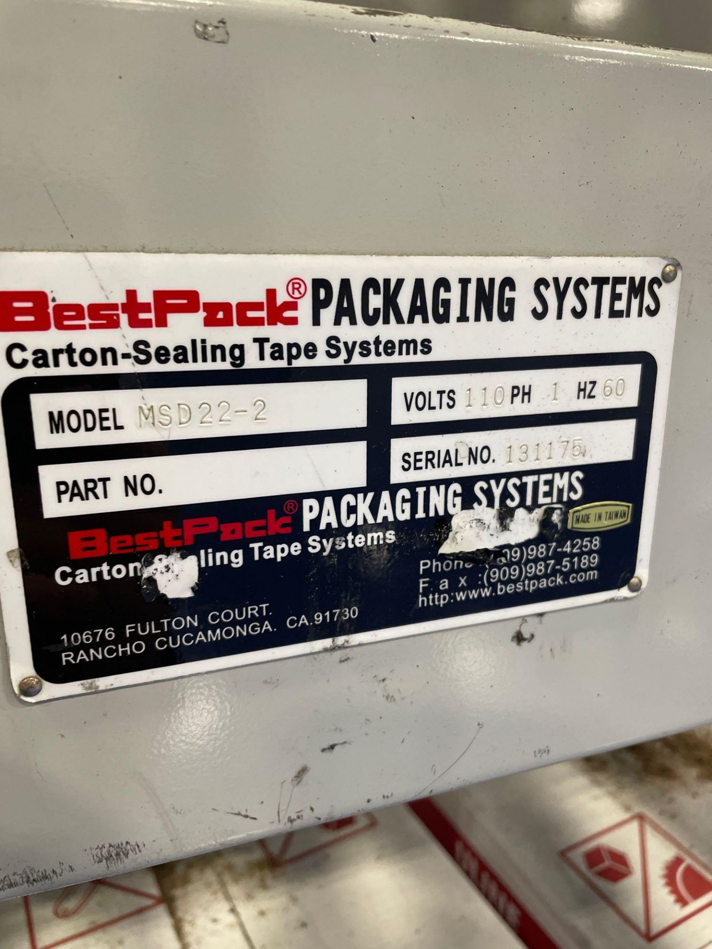 BestPack MSD22-2 Top and Bottom Case Taper - Image 9 of 10
