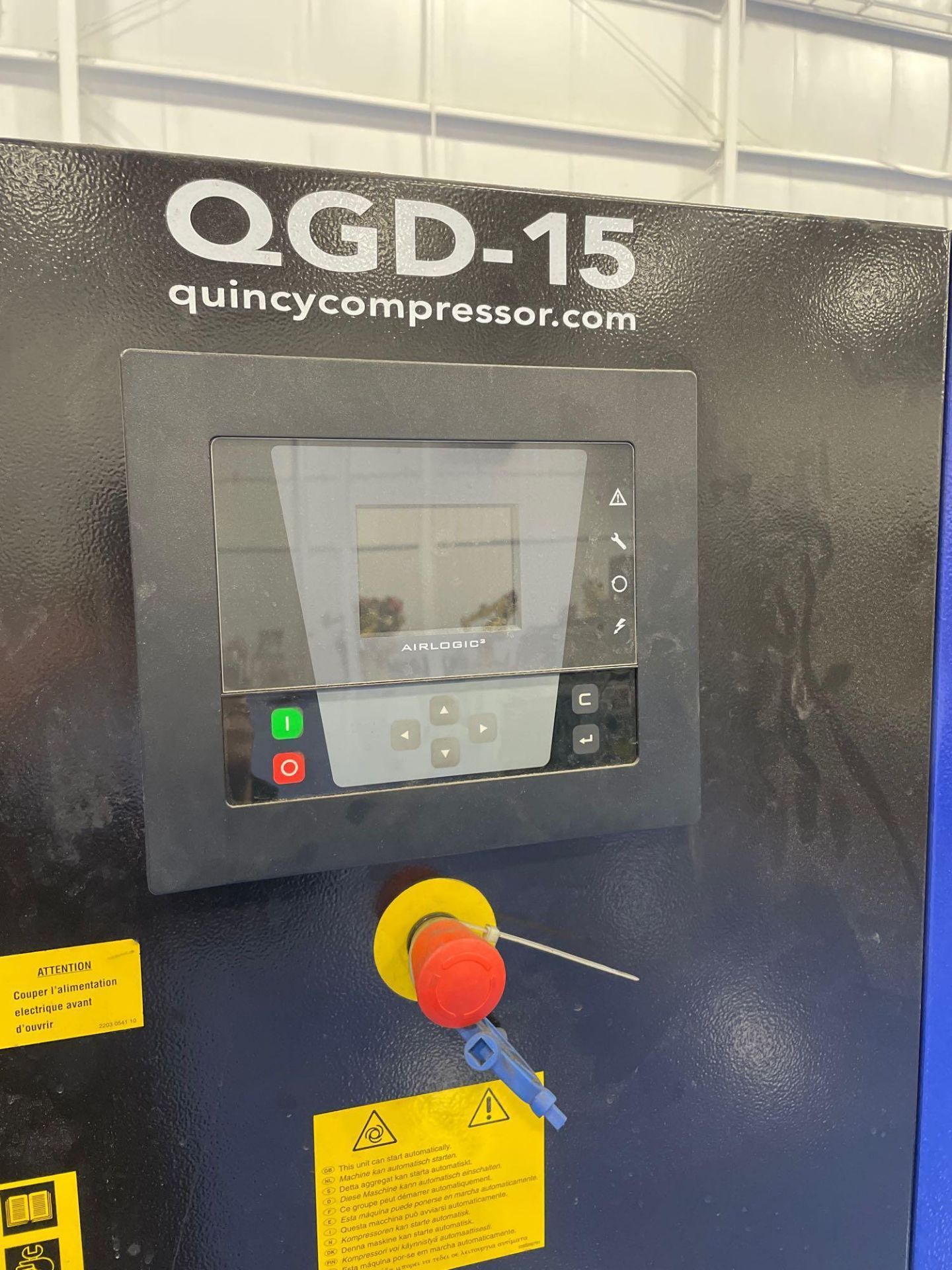 Quincy Compressor QGD-15 Air Compressor - Image 5 of 13