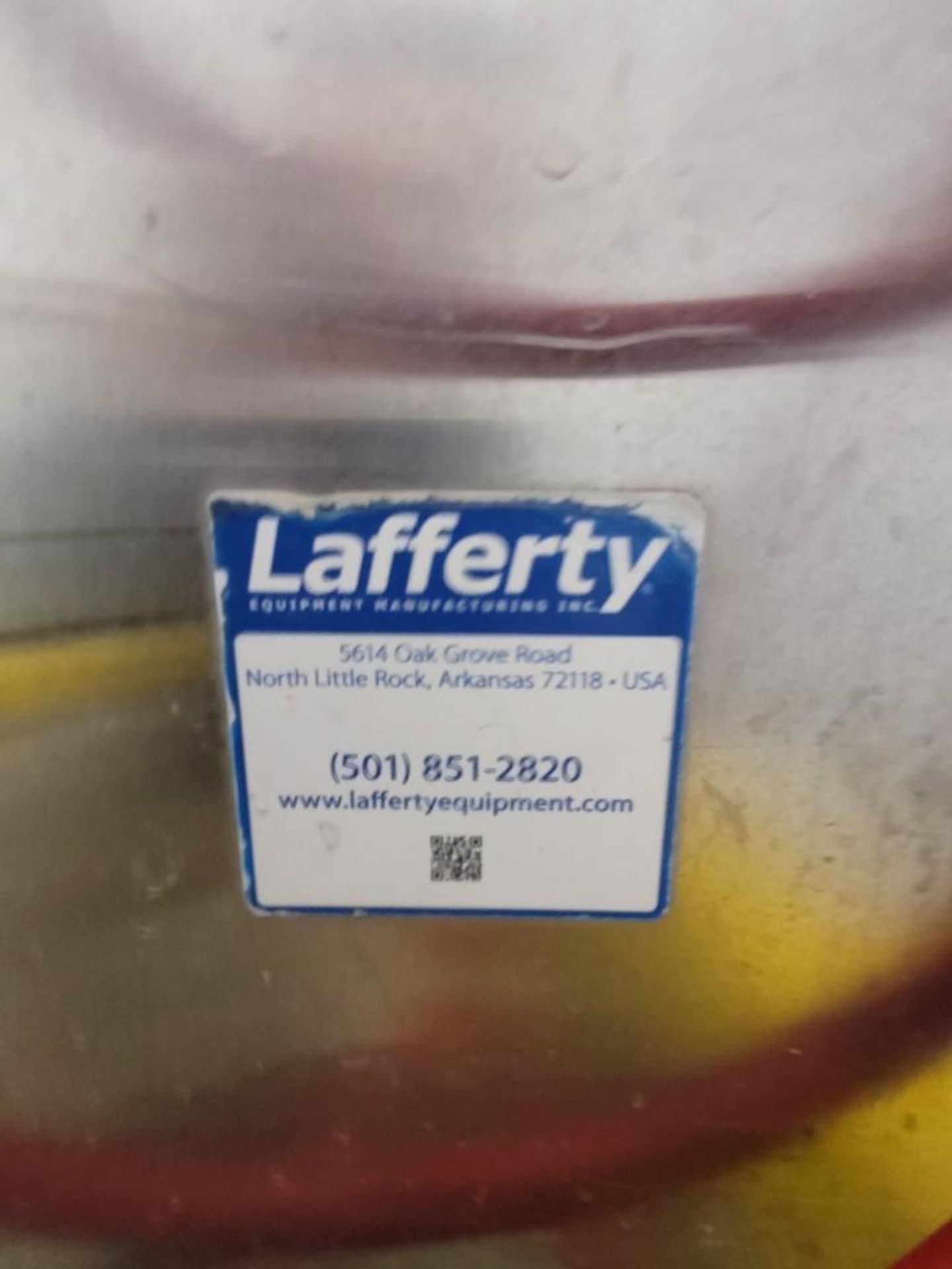Lafferty Portable Plastic Tank w Pump and Hoses - Image 4 of 10