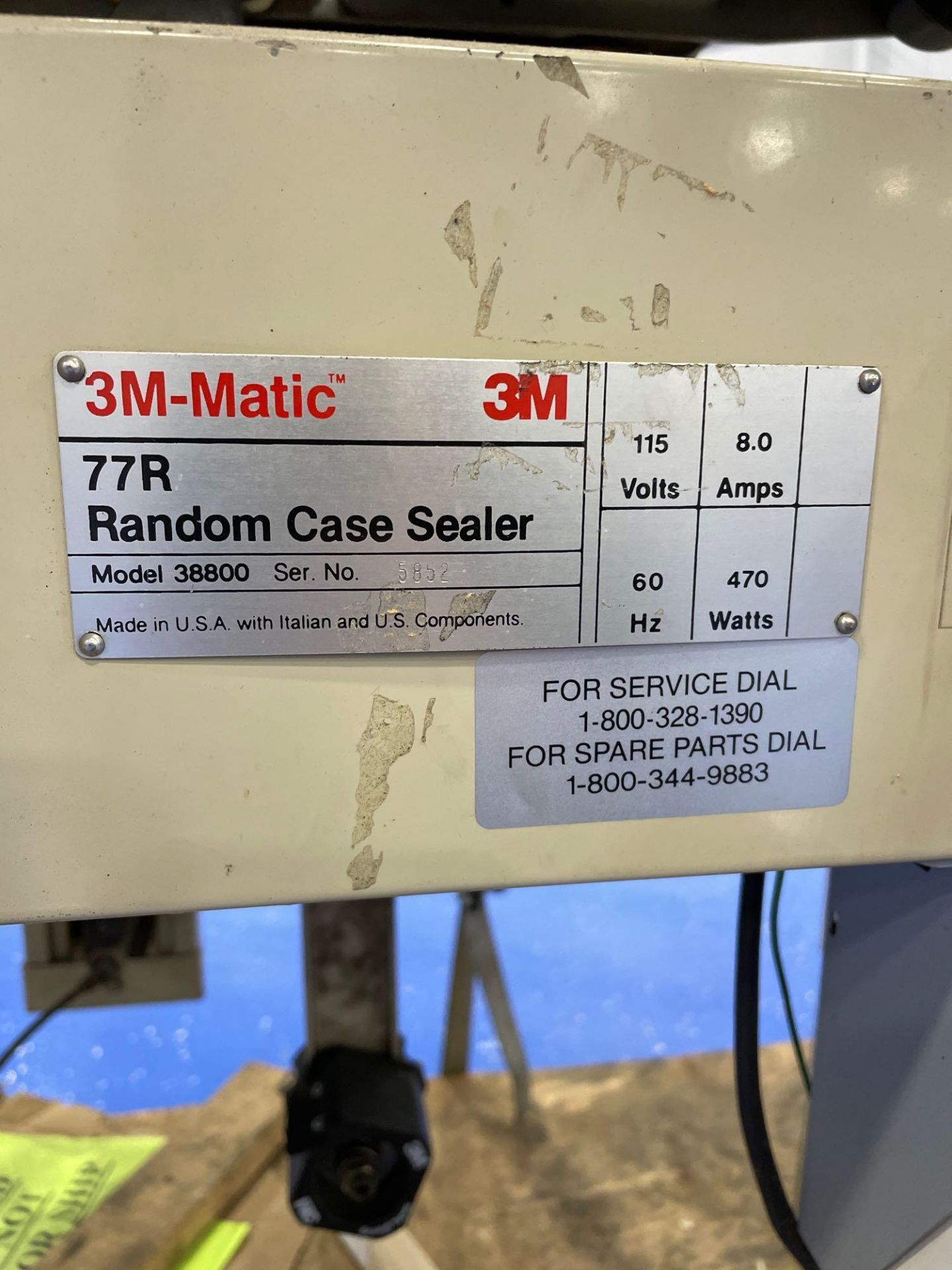 3M-Matic 77R Top and Bottom Random Case Taper - Image 12 of 13