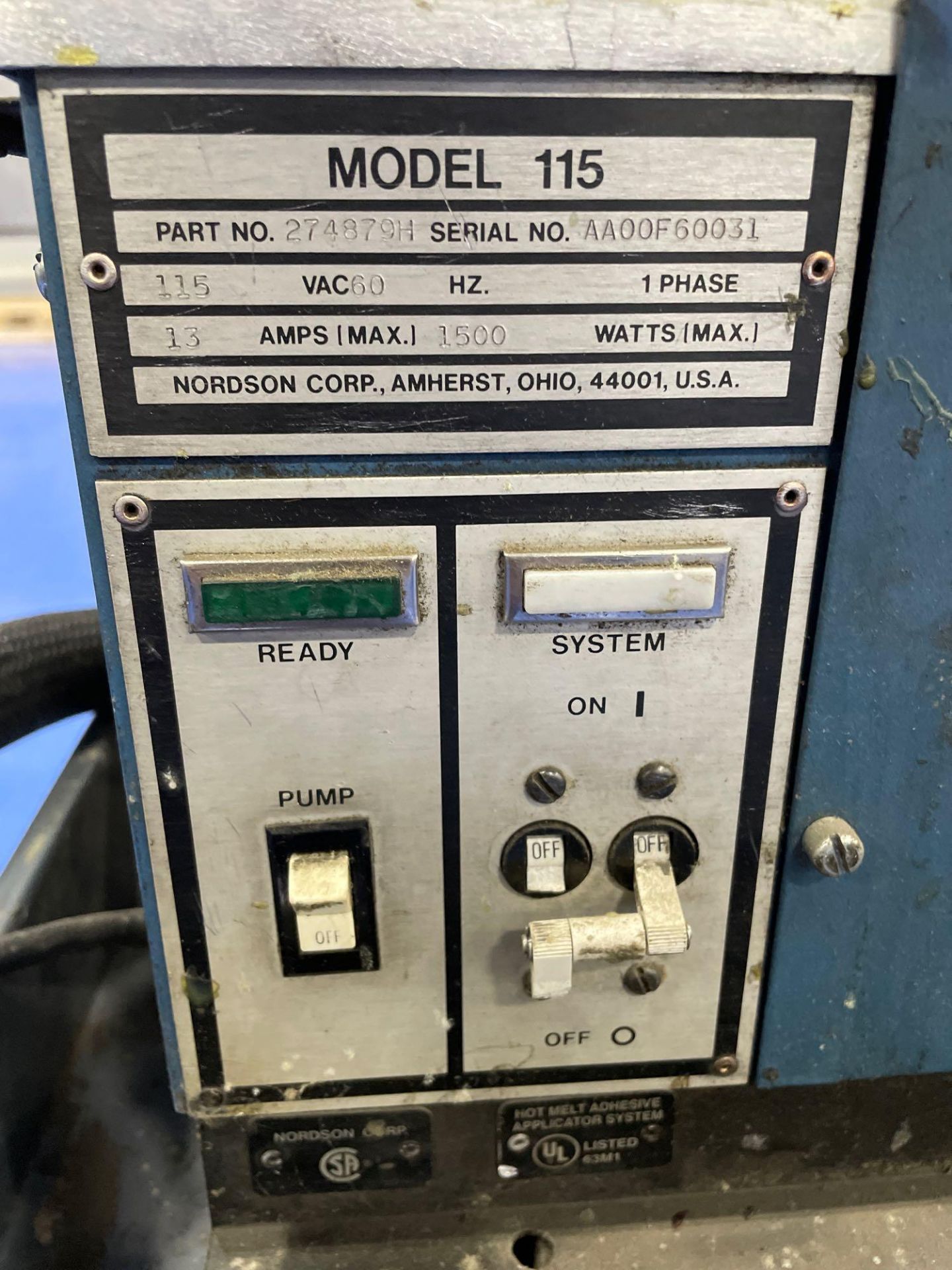 Nordson Model 115 Glue Unit - Image 5 of 6