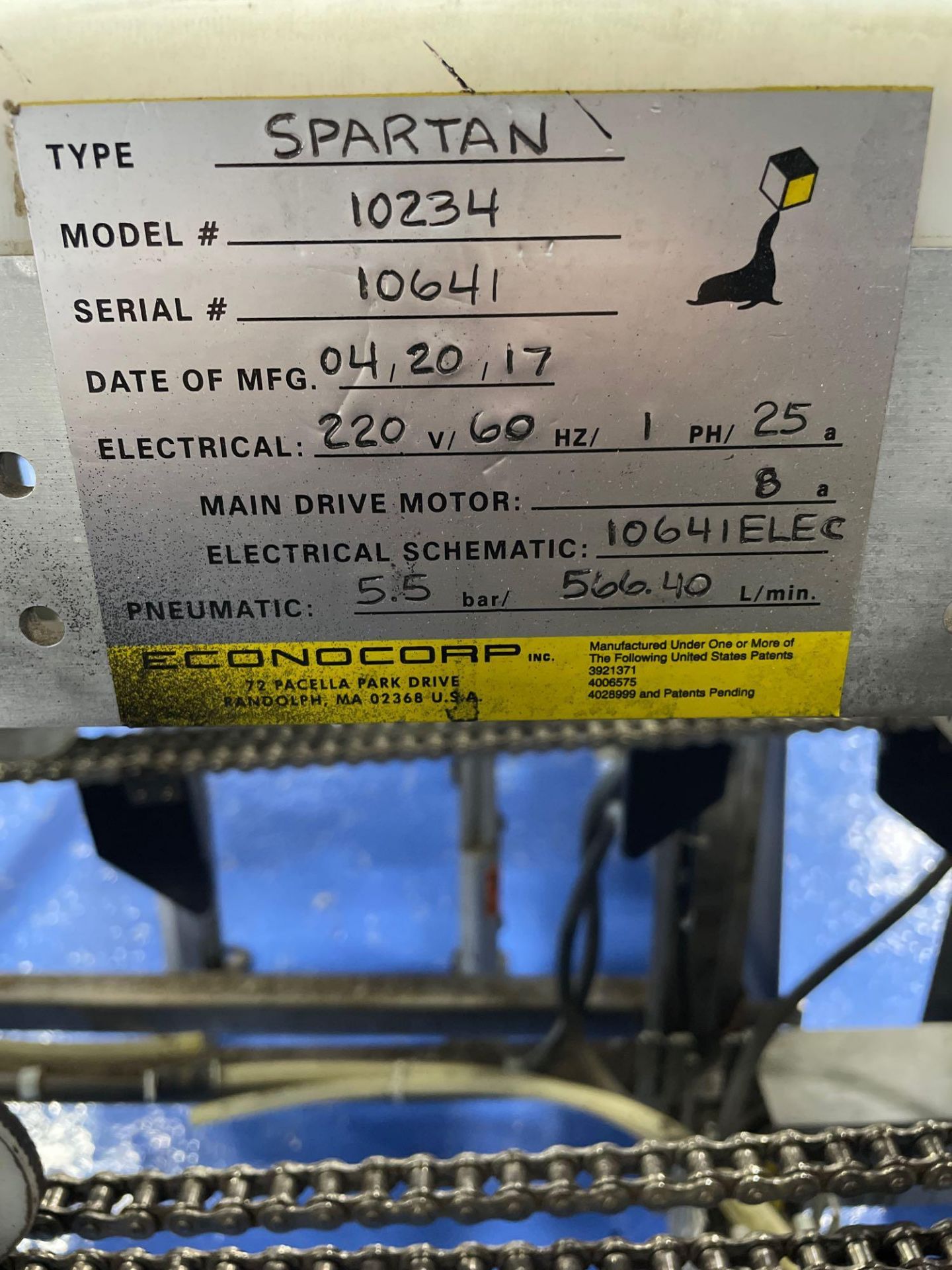 Econoseal Spartan Automatic Horizontal End Load Cartoner - Image 22 of 23