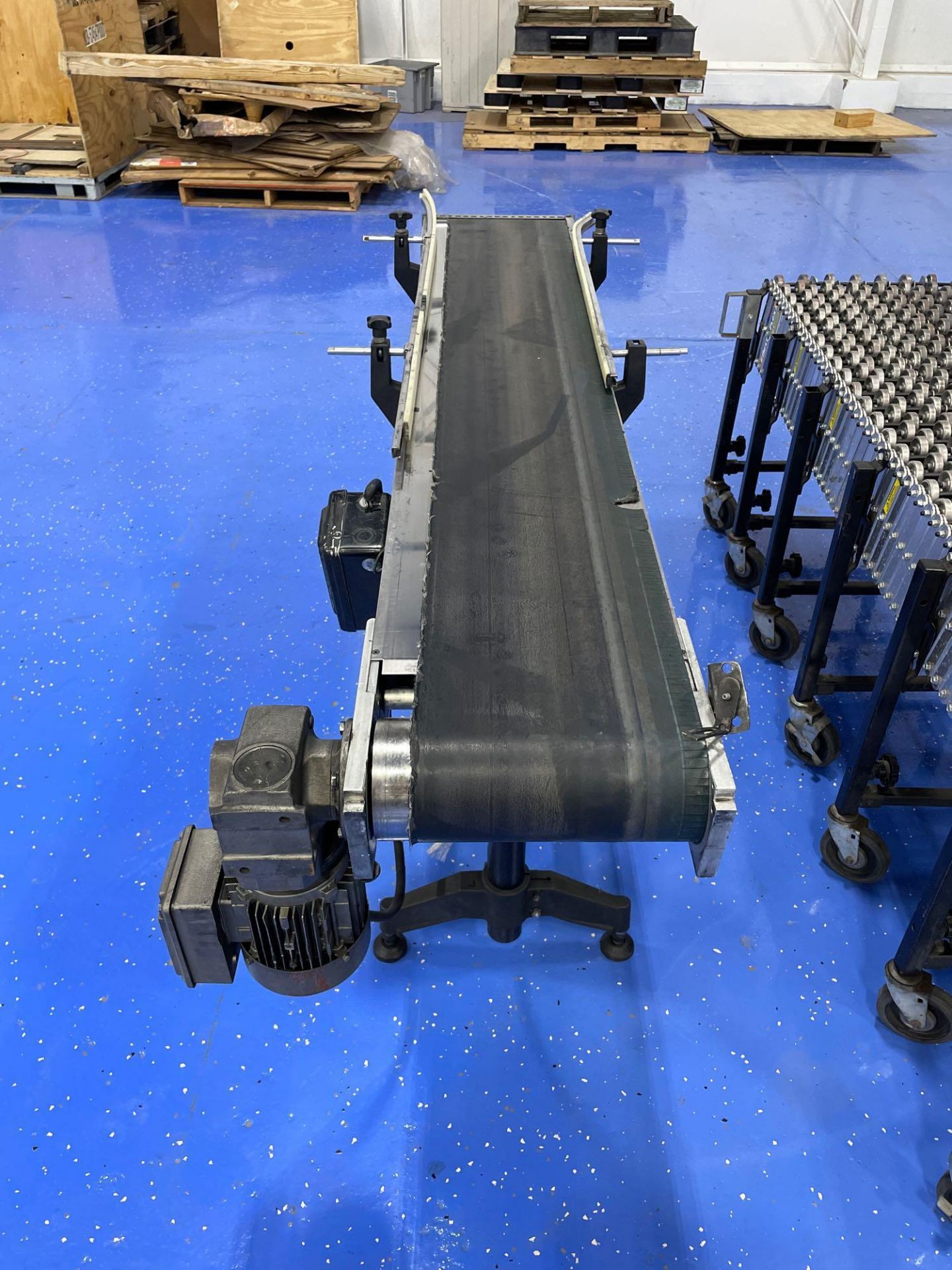 Sollas 72” Long x 11” Wide Case Belt Conveyor - Image 4 of 7