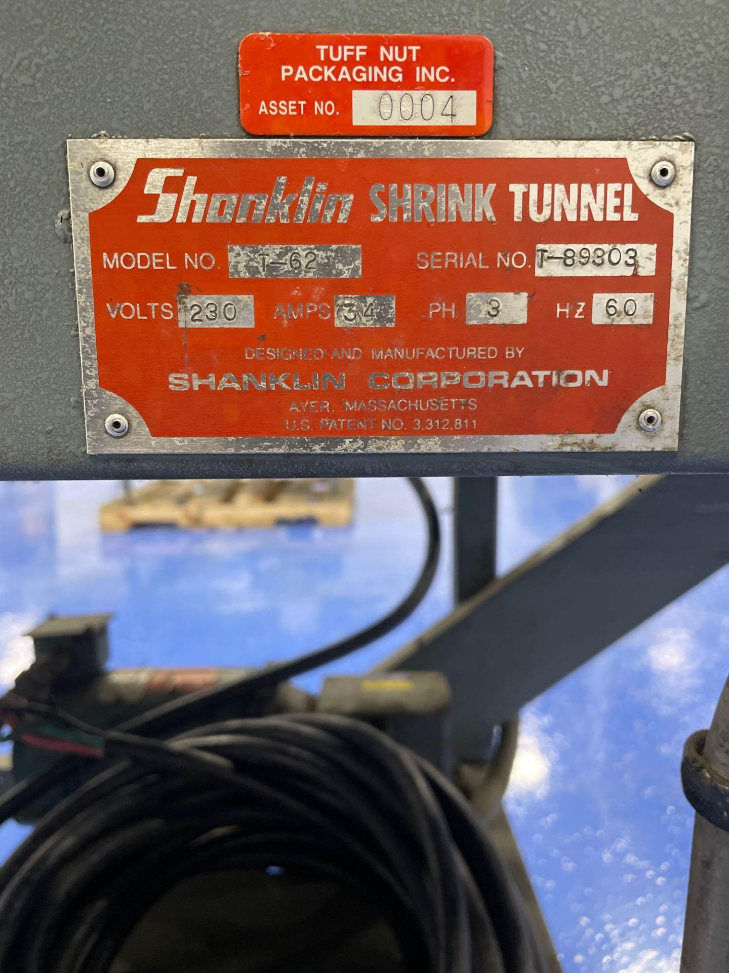 Shanklin T-62 Dual Chamber Heat Shrink Tunnel - Image 11 of 11