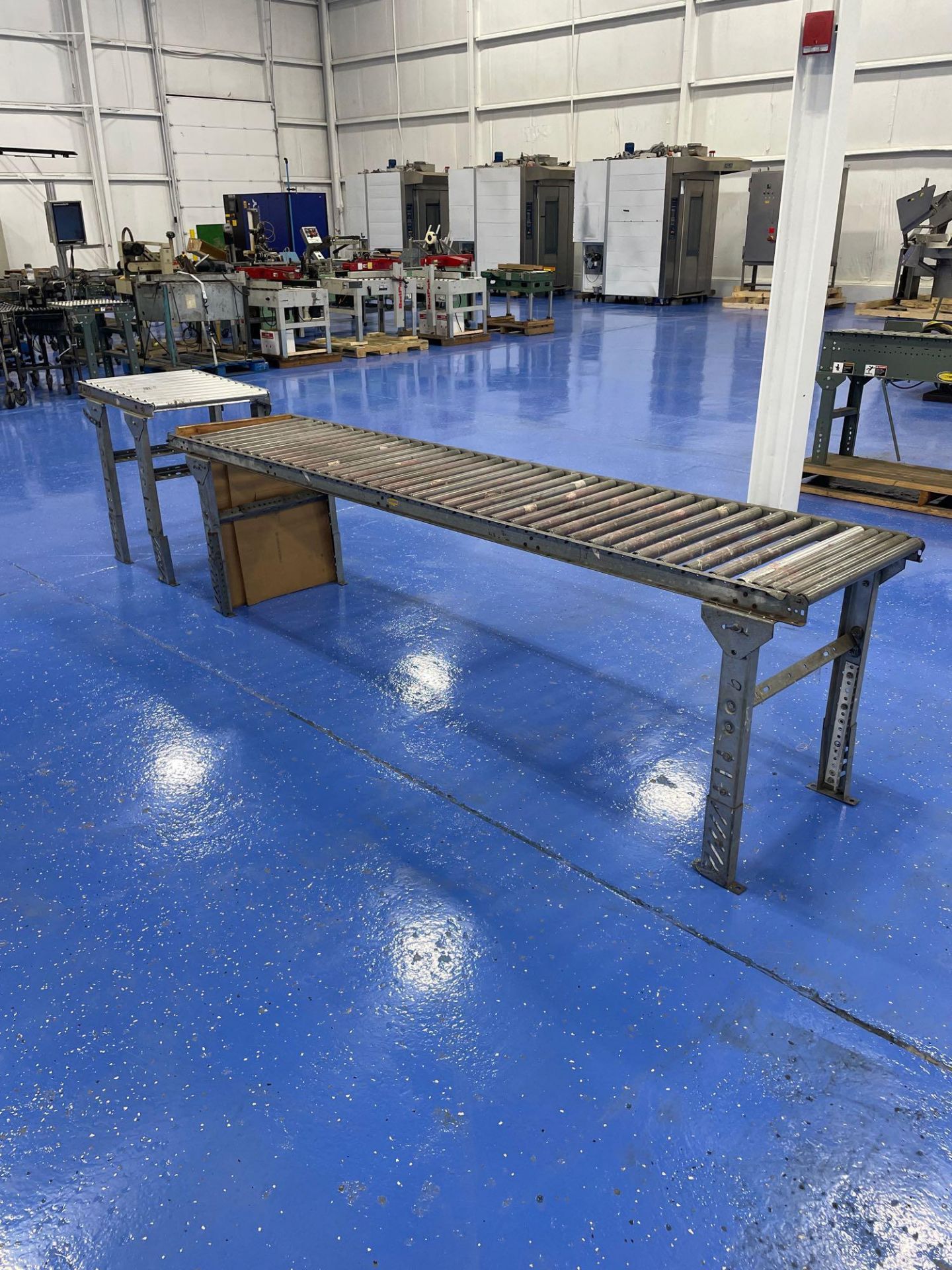 Hytrol Gravity Roller Conveyor 2 Sections