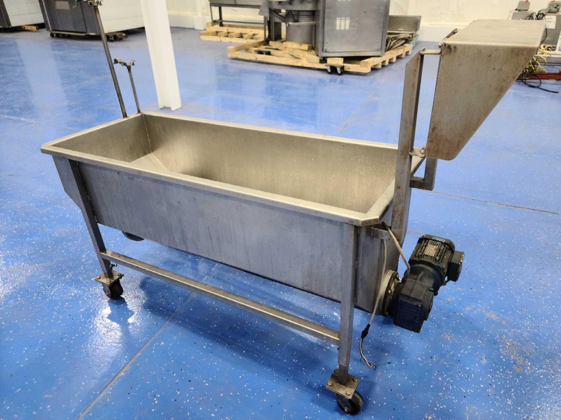 Stainless Steel Rectangular 60 Gallon Auger Mixer - Image 3 of 7