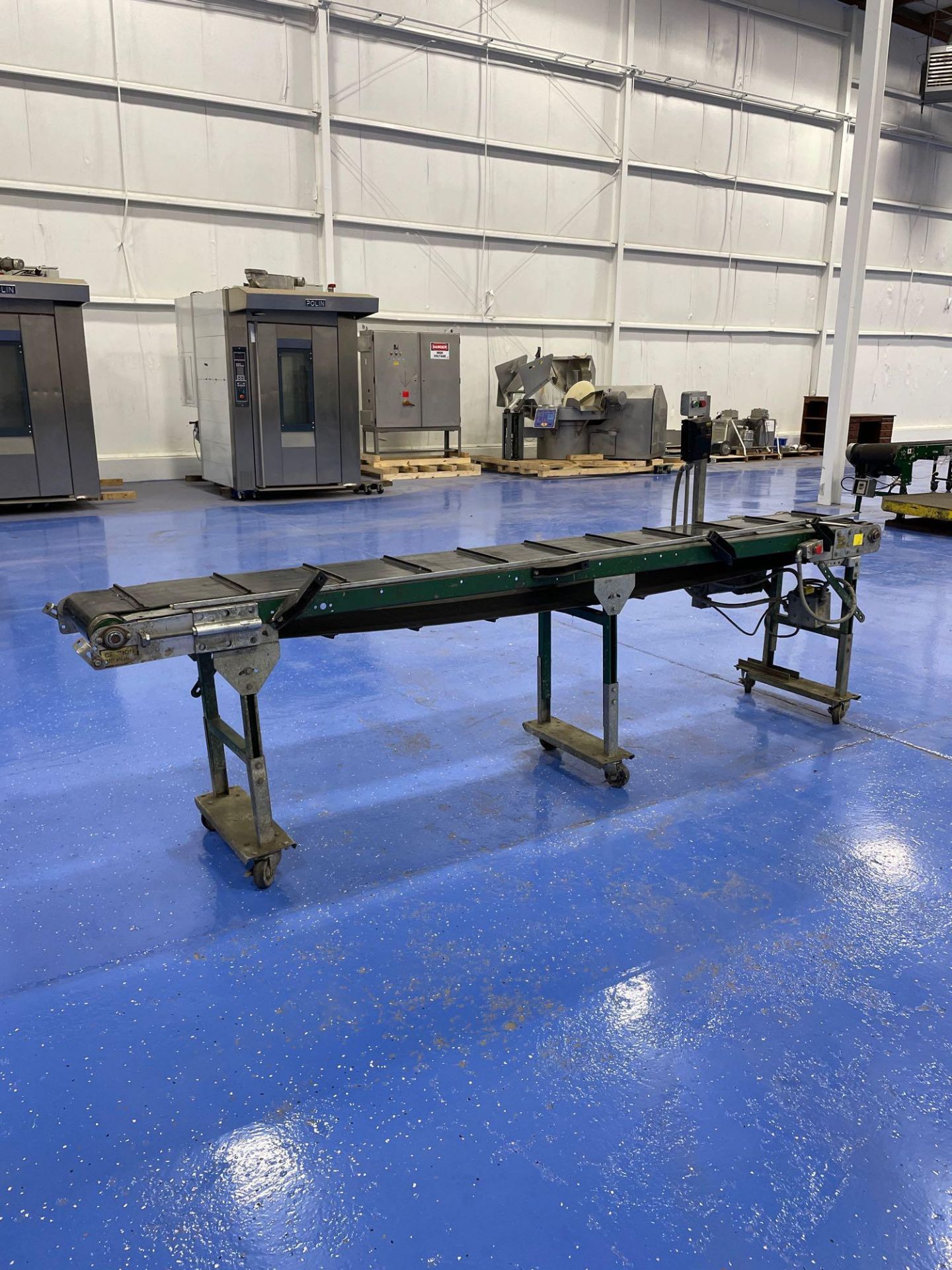 Valley Forge 11’ long 14” wide Cleated Conveyor