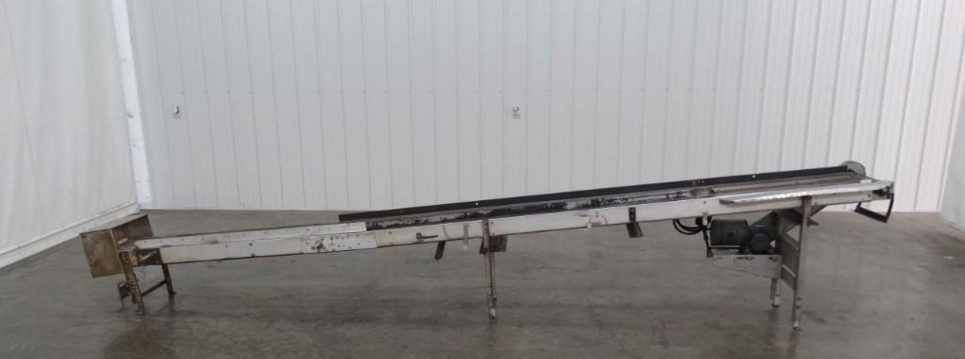 Steel Conveyor 12 Inch Wide x 15 Foot Long