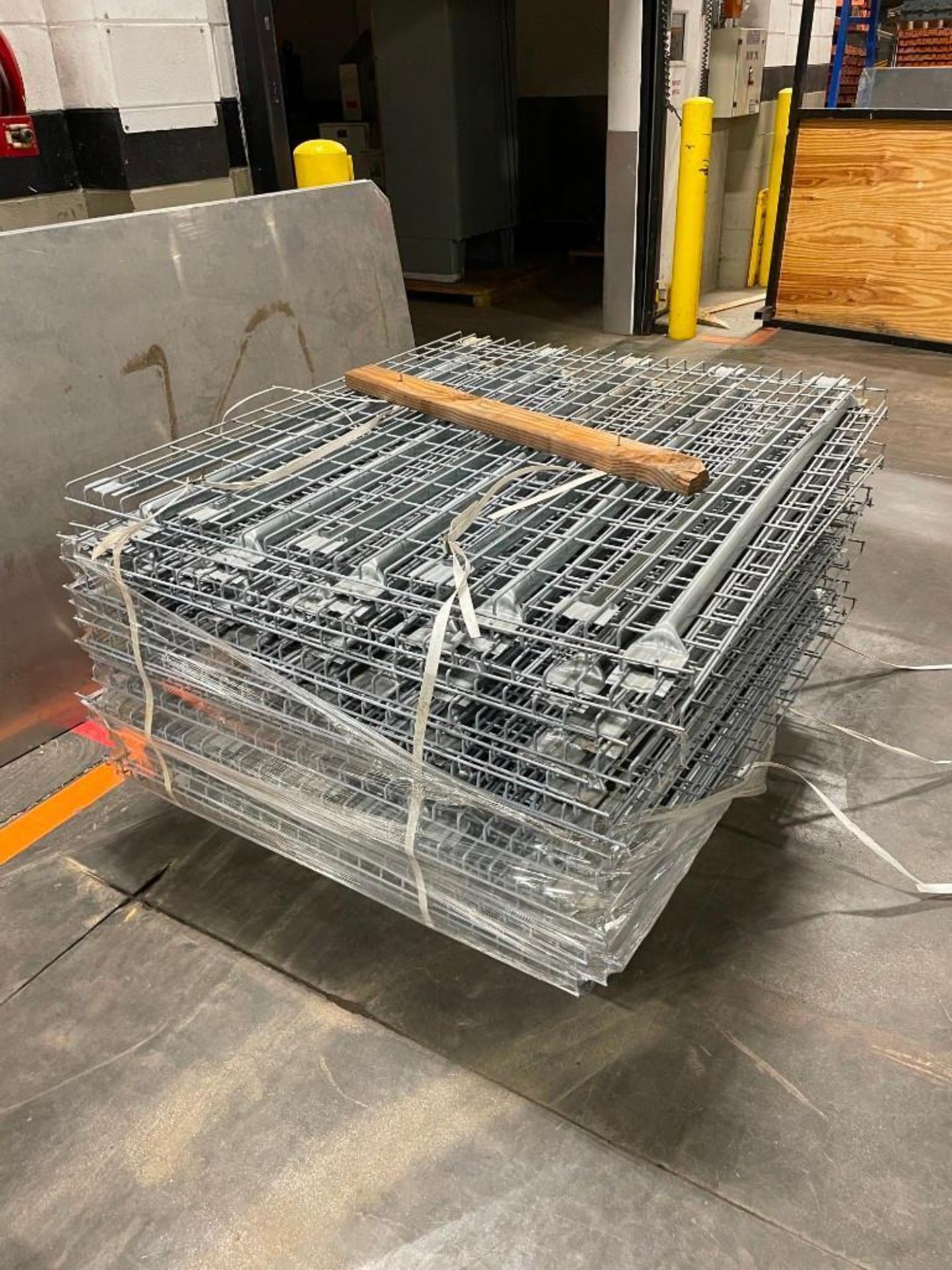 Lot of Pallet Racking, (22) Wire Baskets 54" x 46" - Image 2 of 2