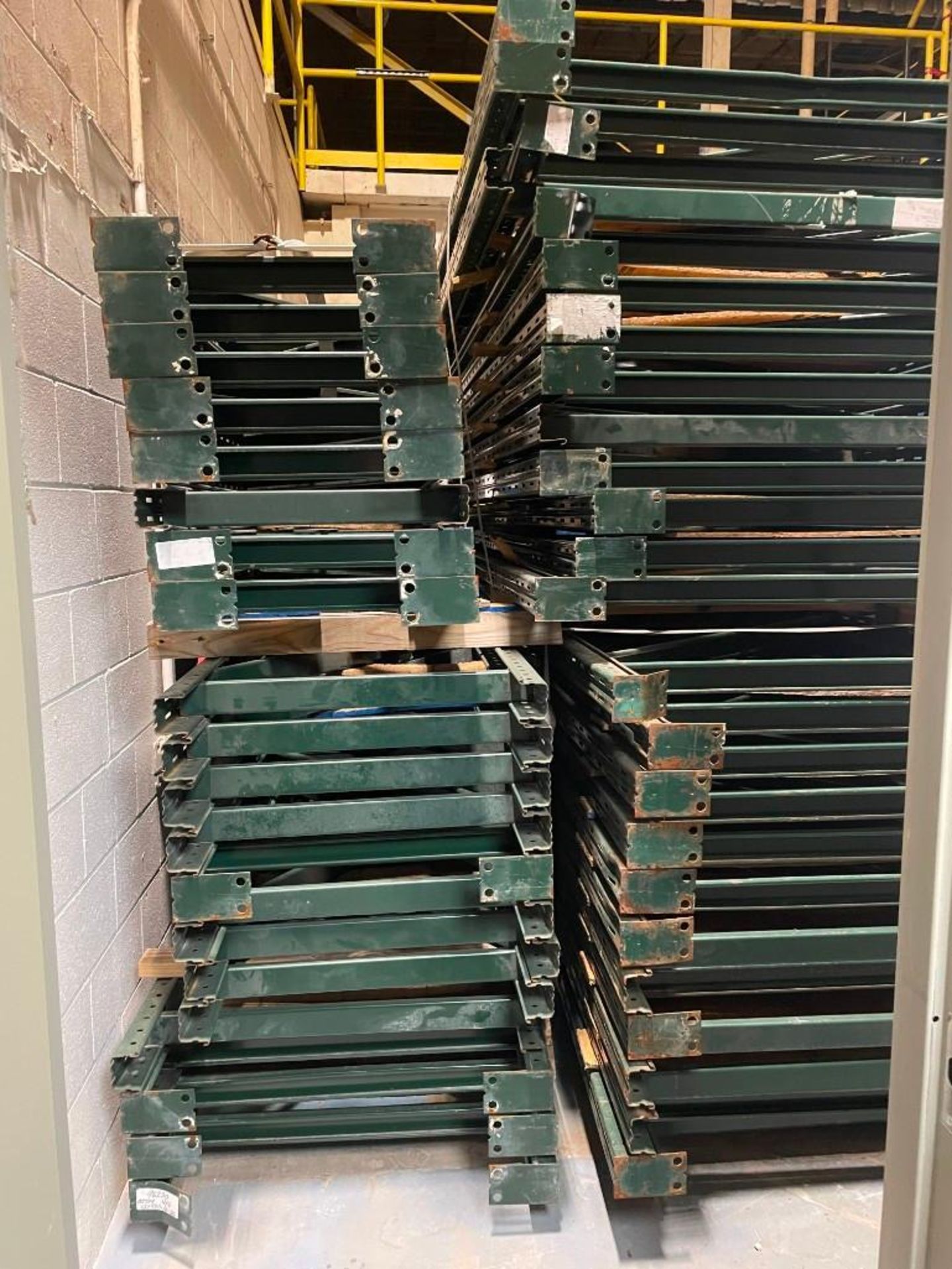 Lot of Pallet Racking, (12) Uprights 2.5' x 16' - Image 3 of 3