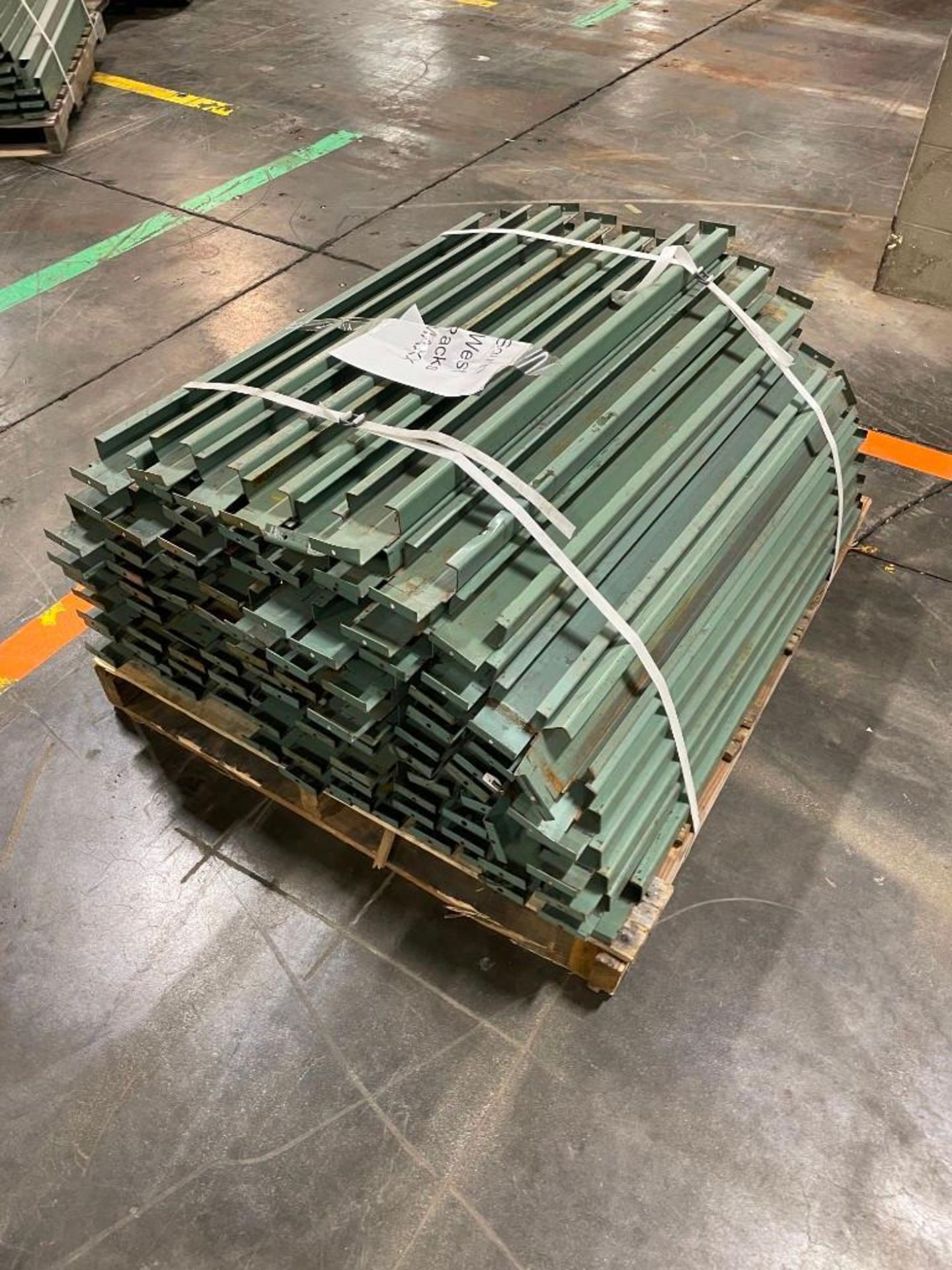 Lot of Pallet Racking, Cross beam supports 44" long